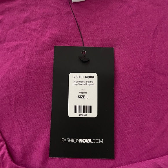 Fashion Nova “Anything but Square” bodysuit - Picture 7 of 8